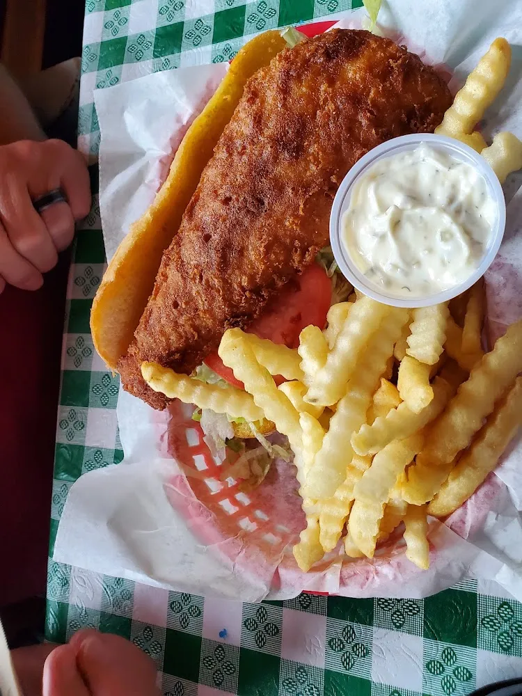 Belly Buster Cod Sandwich